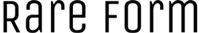 Rare Form Band Text Logo